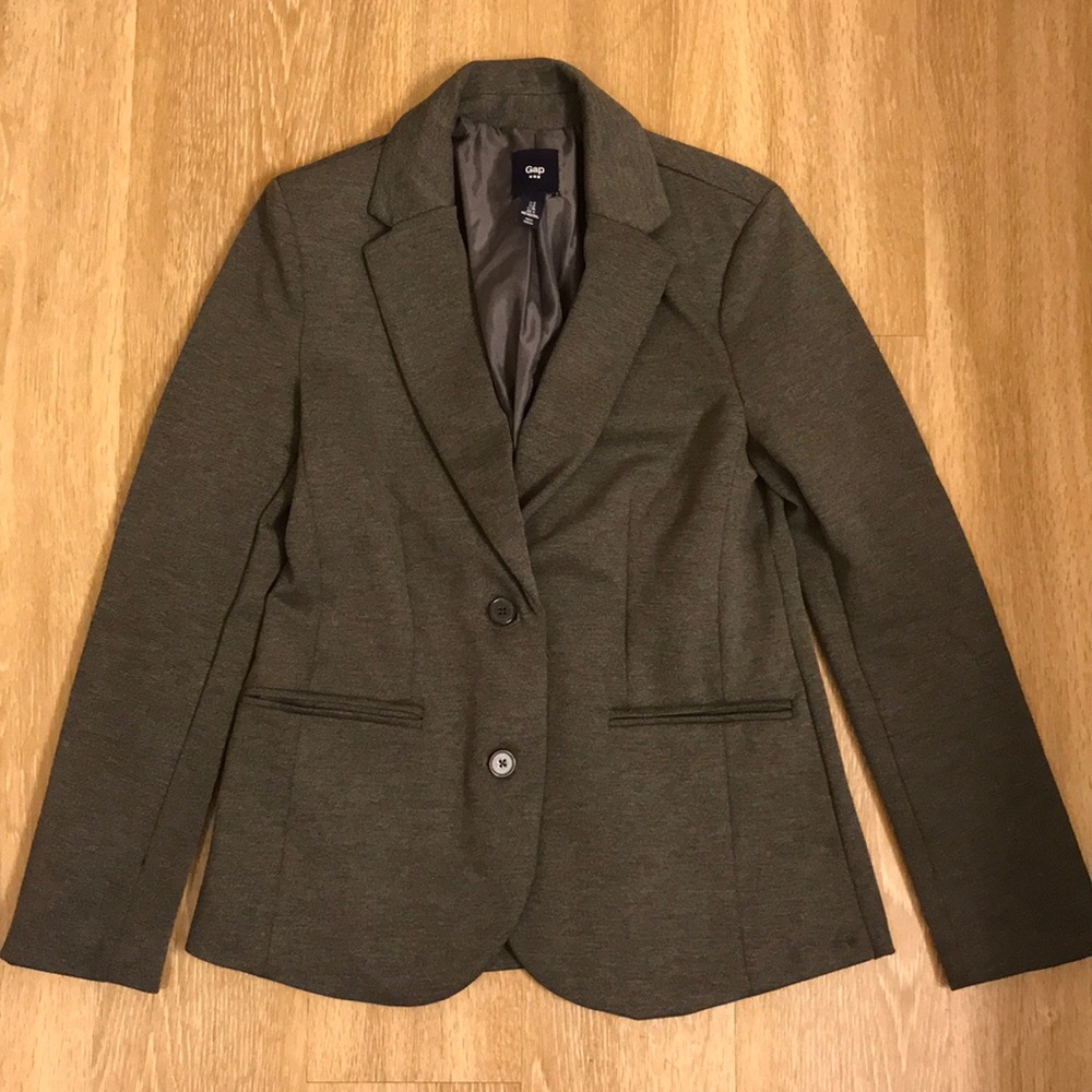 Gap blazer gray 4